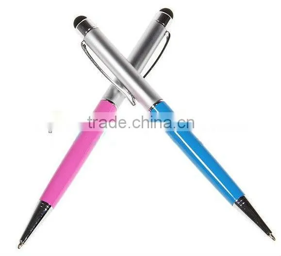 2 in1 touch Stylus Pen for Capacitive Touch Screen mobile Phone