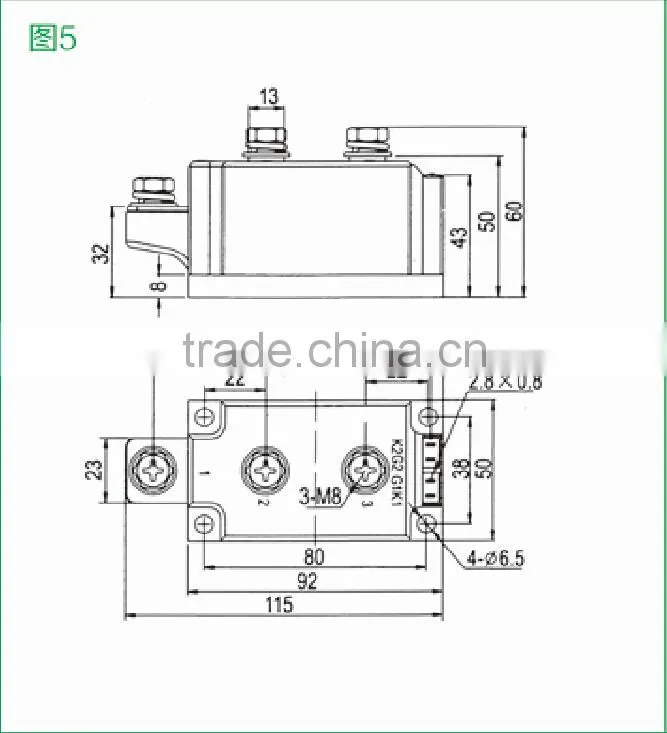 Fast Diode Module MZC200(600-1600V)
