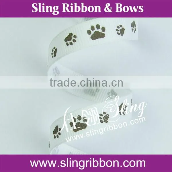 2015 Hot Sale Custom Printed Grosgrain Ribbon For Decoration