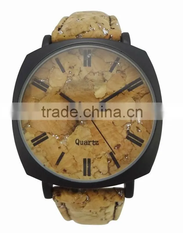 Natural Wooden Watch With High Quality And Fast Delivery Time,Custom Logo Watch pu leather strap