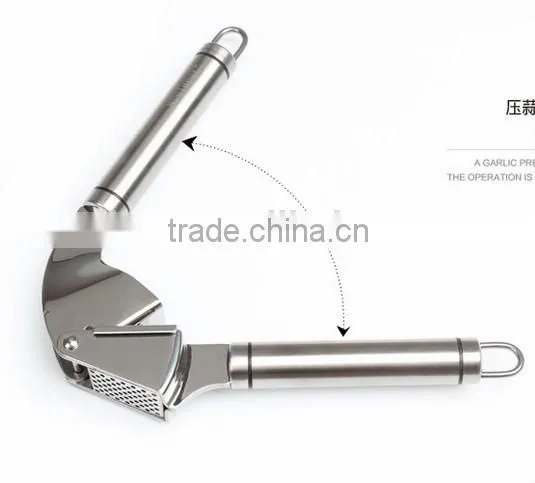 Hot Sale Stainless Steel Garlic Press