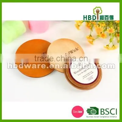 High quality bamboo Lid, Wood Lid for glass jar lid,Wooden Candle Lids wholesale