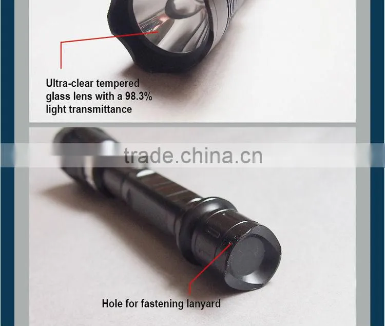 CREE T6 LED TACTICAL FLASHLIGHT FOR POLICE