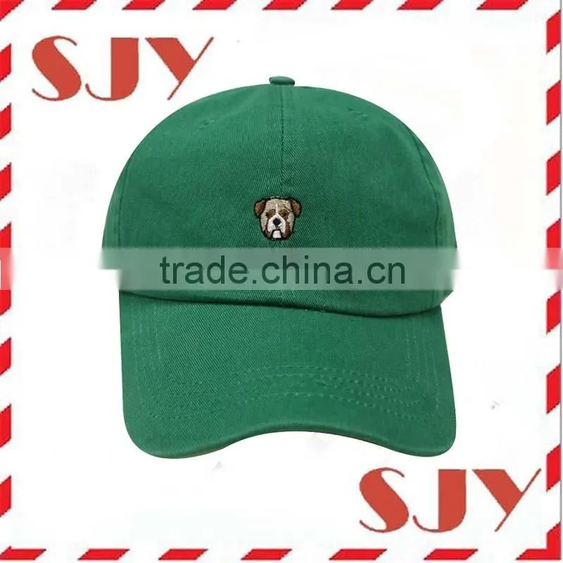 Low profile custom embroidery dad cap, dad hats