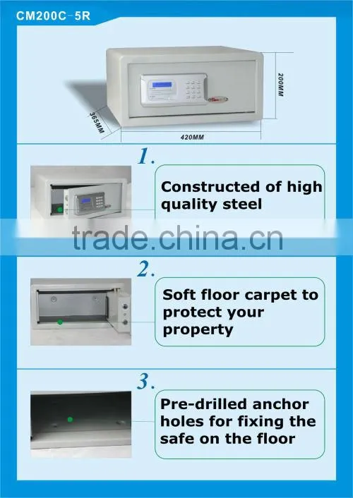 2014top sale hotel safety deposit box for laptop/ bank valuts doors for sale