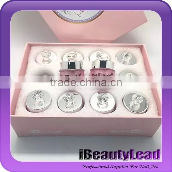 Hotsales nail aurora mirror powder nail magic powder nail aurora powder 12colors Aurora Chrome Powder