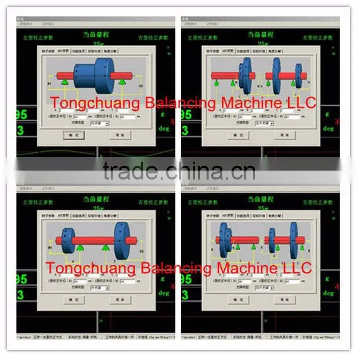 Direct Display Electronic Horizontal Dynamic Balancing Machine Manual