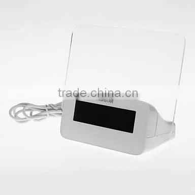 Blue Light Digital LED Message Board Alarm Clock