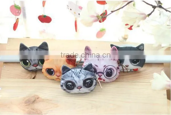 Fashion Cat-people Fabrics Woman Coin Wallet Wholesale ZTCW-0025