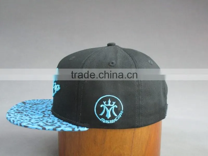 Customer 6- panel 3D Embroidered snapback hat of Wild Nature Style