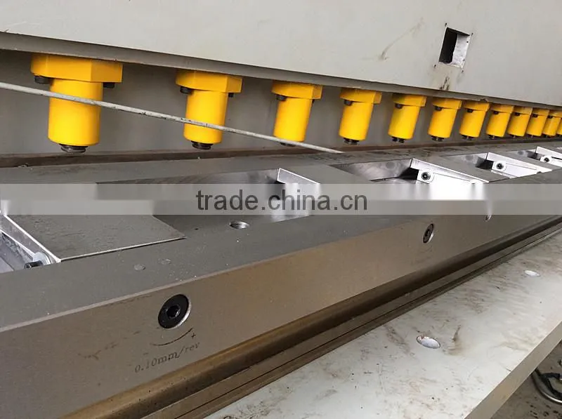 qc12y-6x3200 hydraulic shearing machine cnc metal shear machine guillotine metal shears