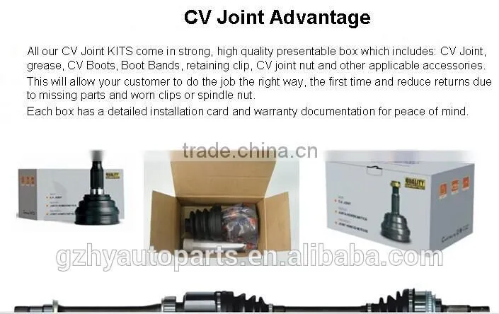 CV Joint for Korean Car