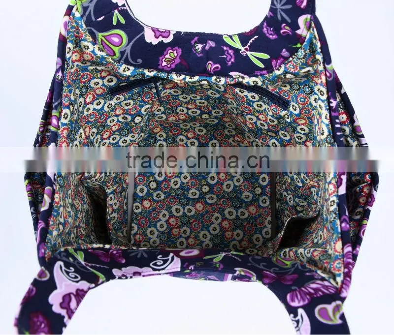 Z380 B09 QUILTED COTTON 100% SHOPPING BAG, TOTE