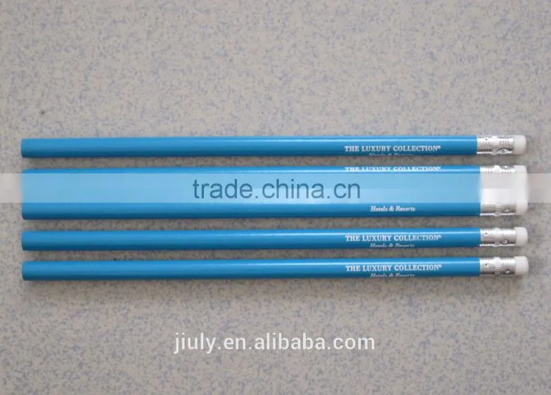round shape black wood with diamond HB pencil
