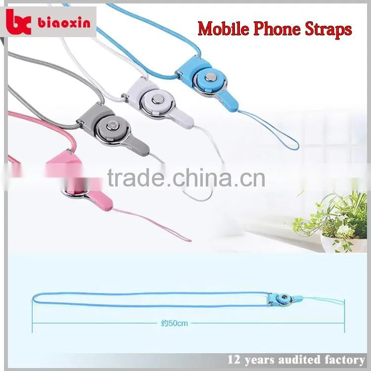 High quality and free sample mobile phone strap