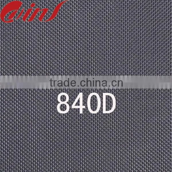 100% polyester 840D waterproof oxford fabric