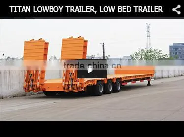 Ttian container carrier cargo trailers container dolly trailer