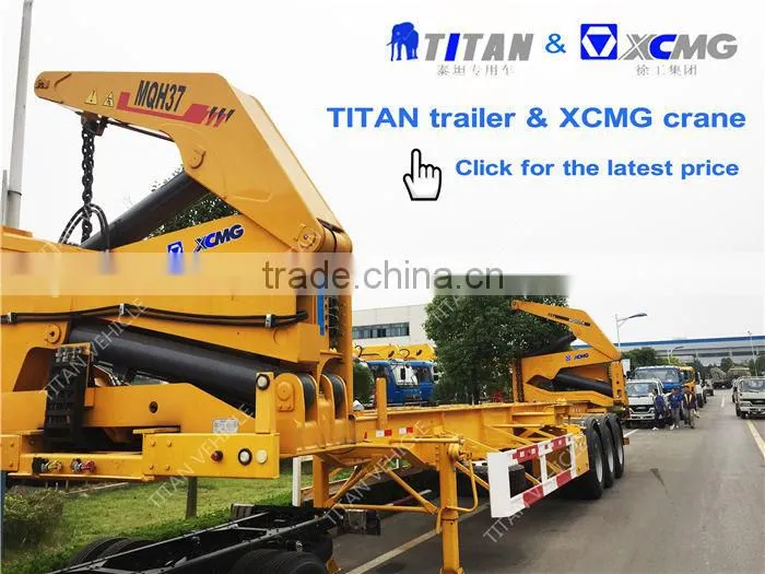 2015 new container self loading, container trucks , 40 ft container side lift for sale