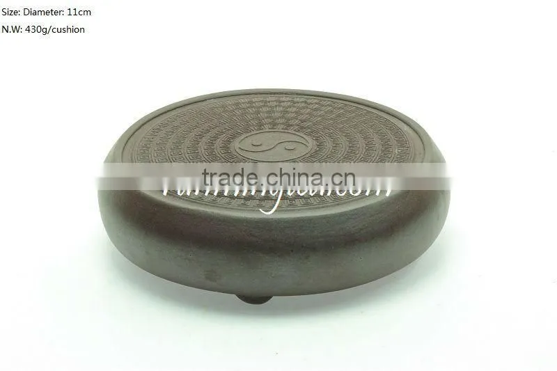 Yin Yang Pattern Yixing Zi Sha Tea Pot Cushion