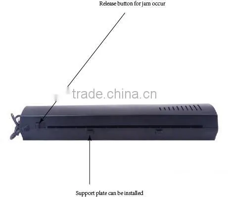 Factory price 2 roller electric hot laminator machine