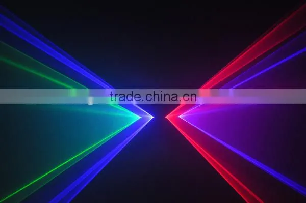 Most popular 4 colors 4 head laser light for sale
