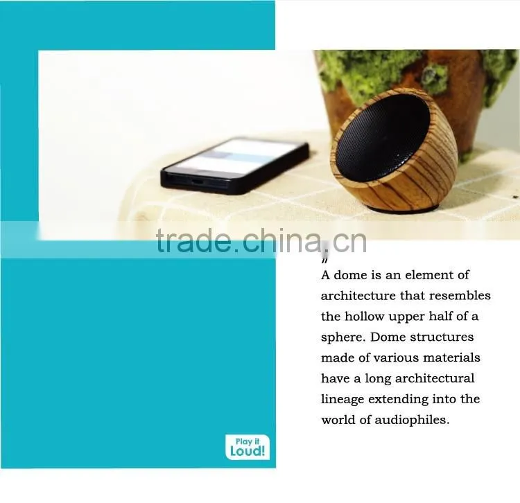 3D KNIGHT High Quality OEM Professional Mini Portable Wooden Wireless Bluetooth Speaker