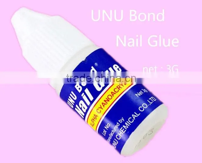 G4-011 Nail Glue ,UNU bond nail glue ,nail glue 3g.