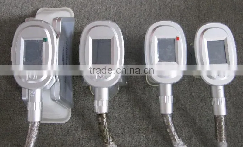 4 handles professional cryolipolysis device with 2 heads working simultaneously