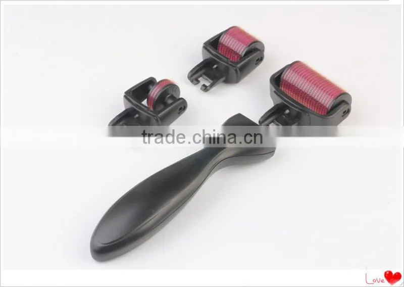 GTO brand 3 in 1 body face eye derma roller CE approved