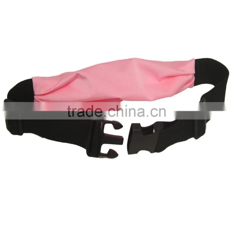 Sports Running Waist Pack Runner Belt waist bag with two pockets