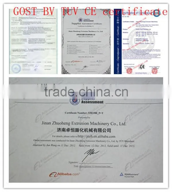 Export reinforced nutritional rice extruder machine processing line