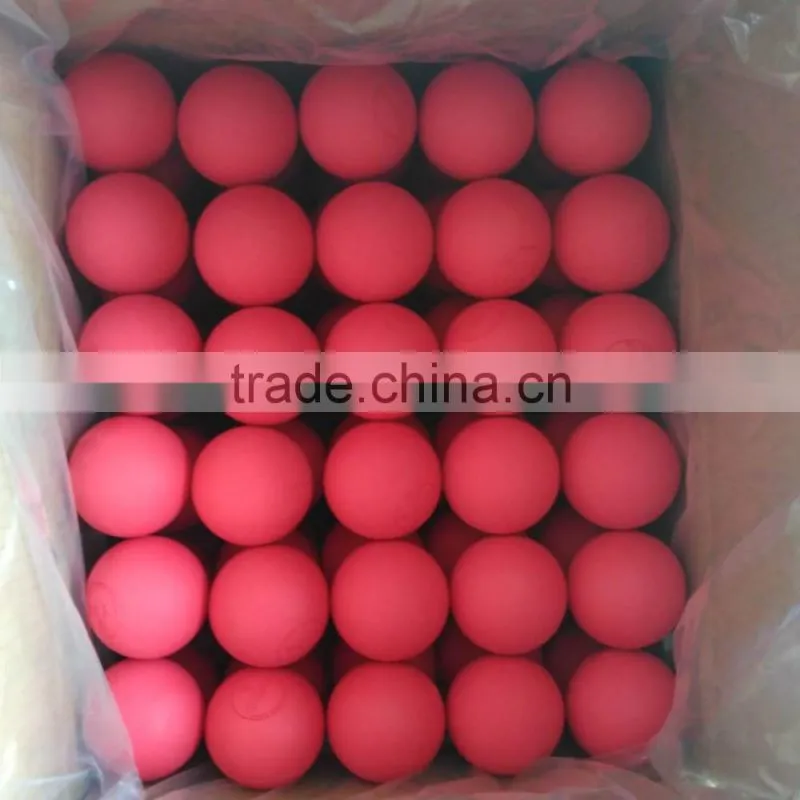 NCAA NOCSAE & SEI approved lacrosse ball lacrosse massage ball rubber ball
