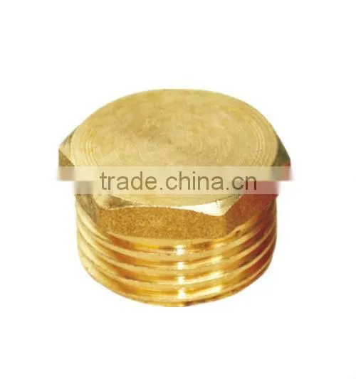 CNC Manufacturing Copper BSP Male Hex Plug