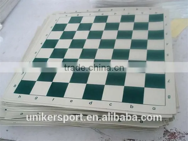 chess&checker type PVC chess borad