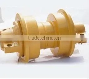 Track roller for excavator / bulldozer / bulldozer parts double flange track roller