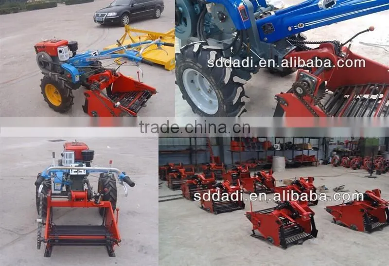 Research and development of manufacturers one row potato harvester/ cheap price mini potato harvester with walking tractor