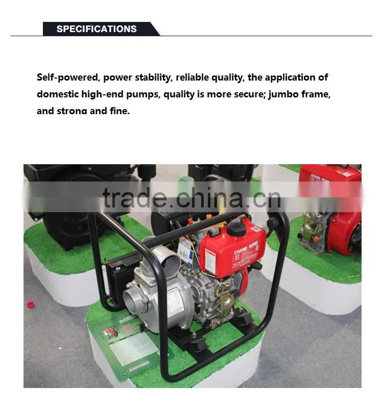 CHANGGONG Design CGP30BEL single cylinder portable diesel powered water pump
