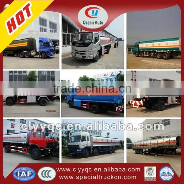 Sale 50,000L 3 axle 50cbm single axle semi trailer