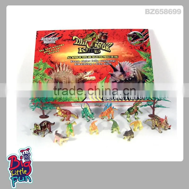 Dinosaur world toys dinosaur play set with tree