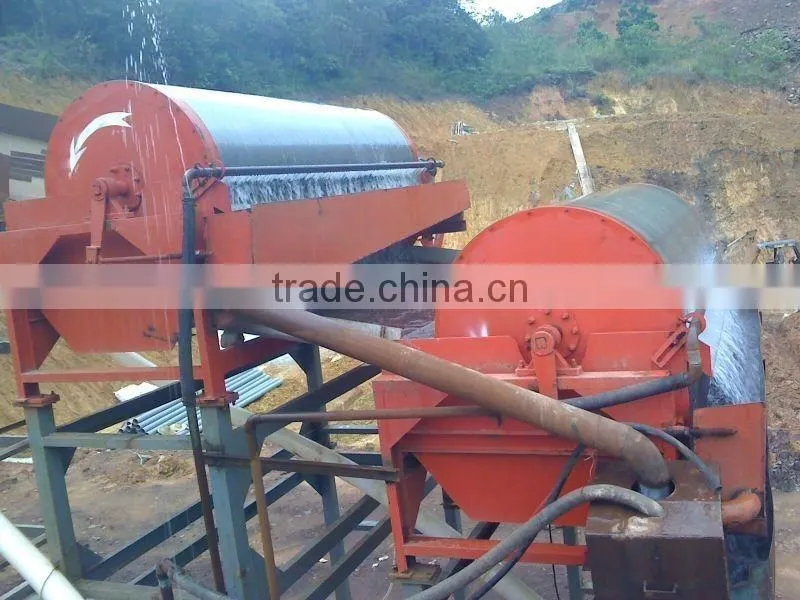 CTB9018 high efficient Iron Ore Crusher Magenetic Separator for coal