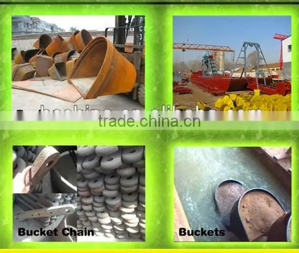New Condition Chain Bucket Gold Dredger for Export