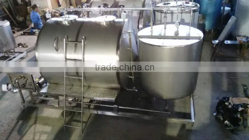 Model 3500L manual type milk cip machine