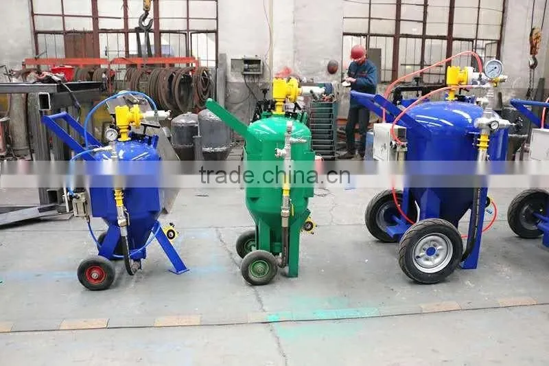 Top quality DB1500 Sand blasting machine/ dustless blasting machine/portable sand blasting machine