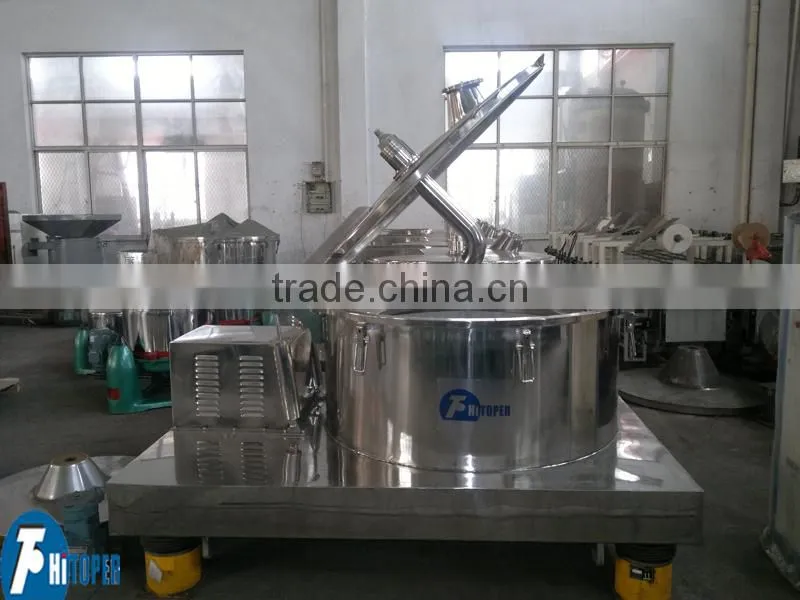 commercial dehydrator machine, automatic feed and discharge centrifuge design