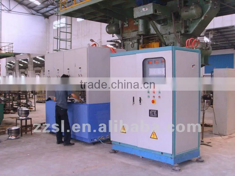 Electric motor rotor and stator joint Induction welding machine