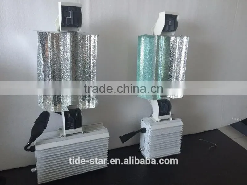 Hydroponics 1000w 600w double ended grow light reflector ballast