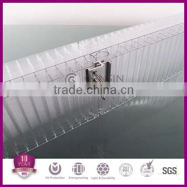 Plug Pattern Advanced design for Vertical Polycarbonate Wall/40mm Polycarbonate Sheet