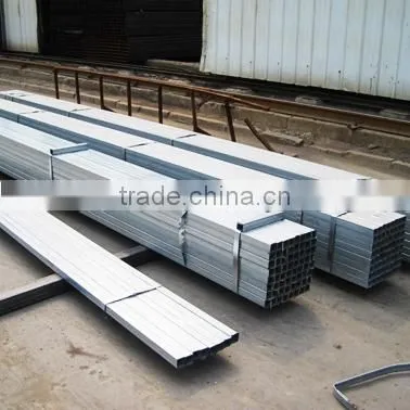 100*200*5.5 iron galvanized pipes
