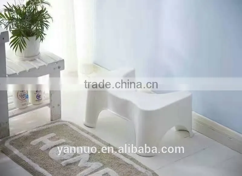 toilet squatting stool, Plastic toilet foot stool, bathroom squatty potty toilet stool