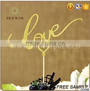 popular recycled customized cake topper